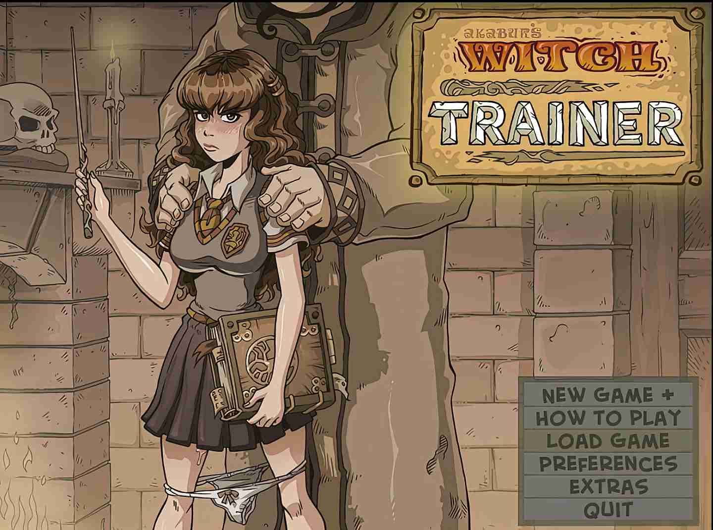 Witch trainer porn game