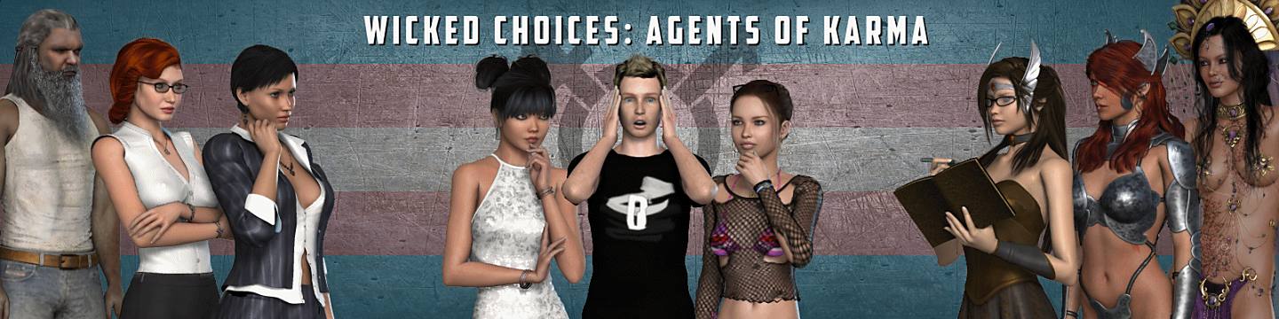 Wicked Choices: Agents of Karma Banner
