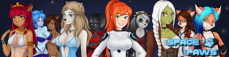 Space Paws Banner