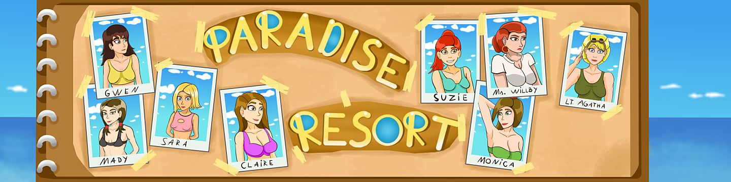 Paradise Resort Banner