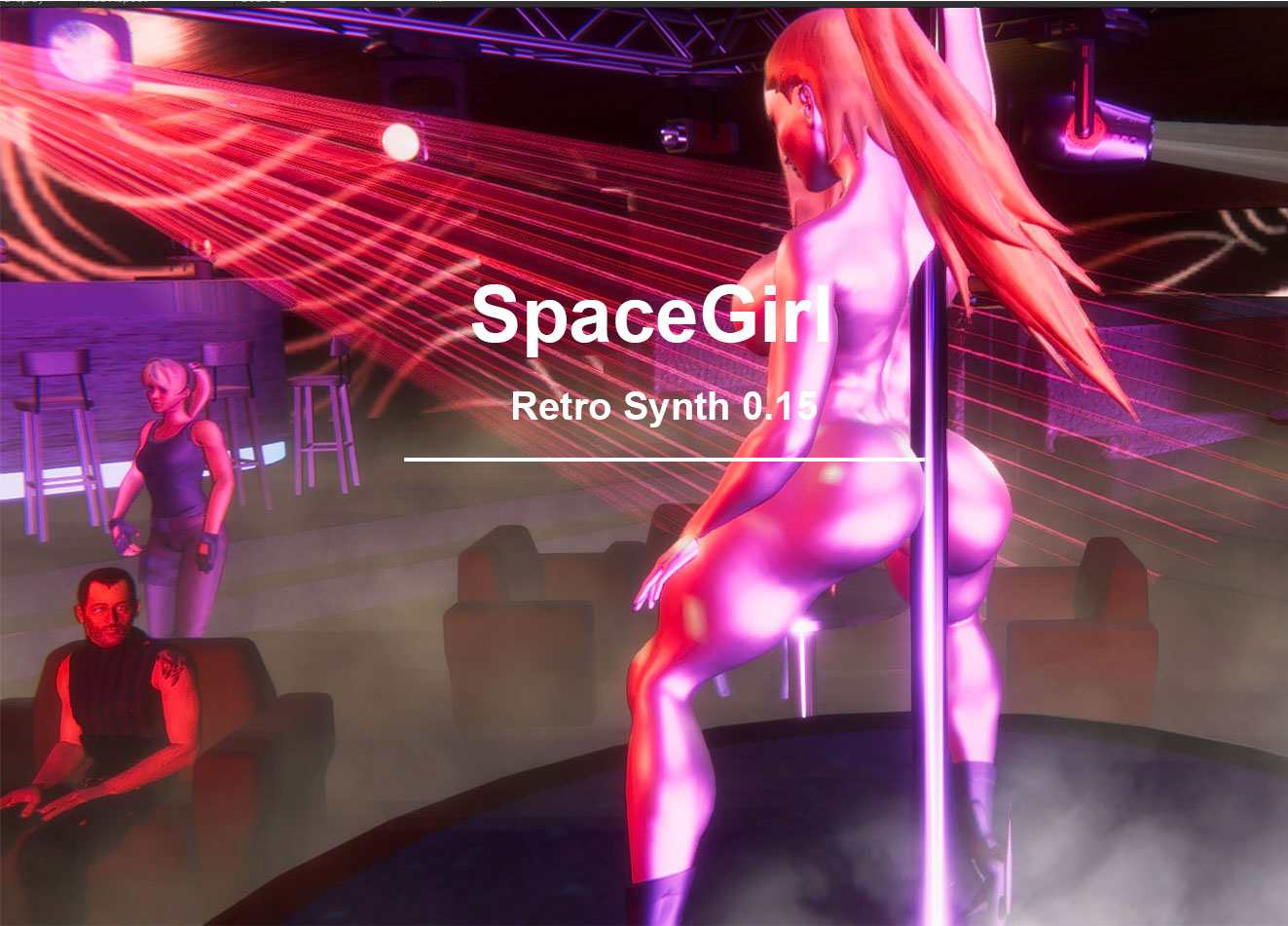 SpaceGirl Retro Synth