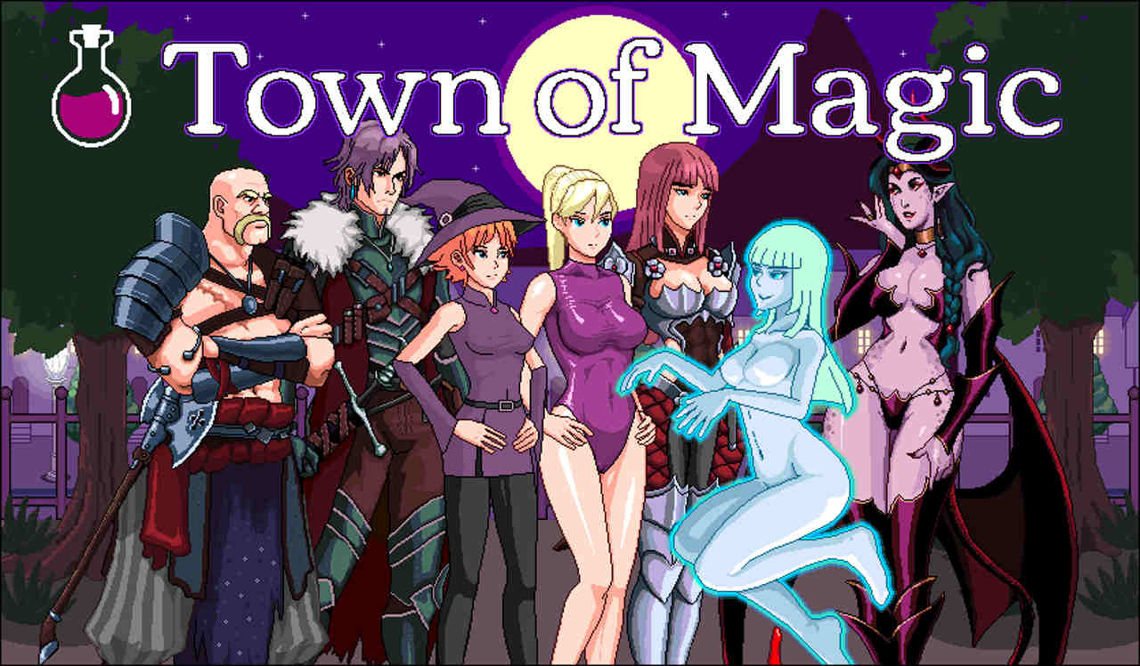 Town of magic porn game