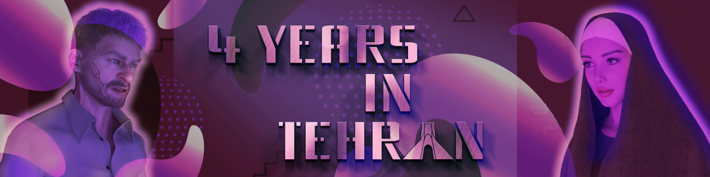 4 Years in Tehran Banner
