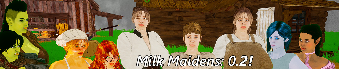 Milk Maidens Banner