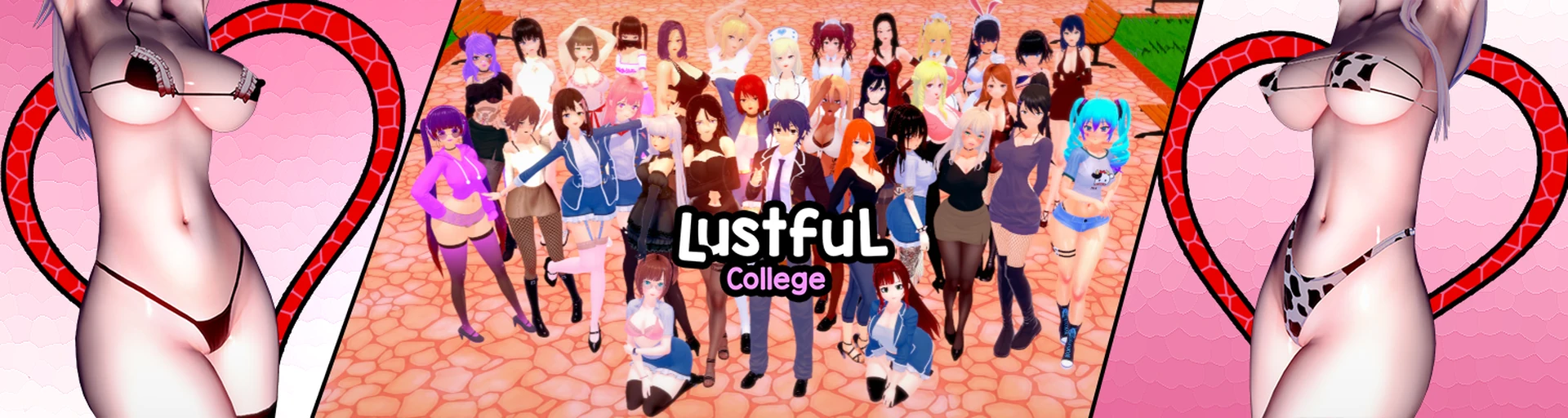 Lustful College Banner