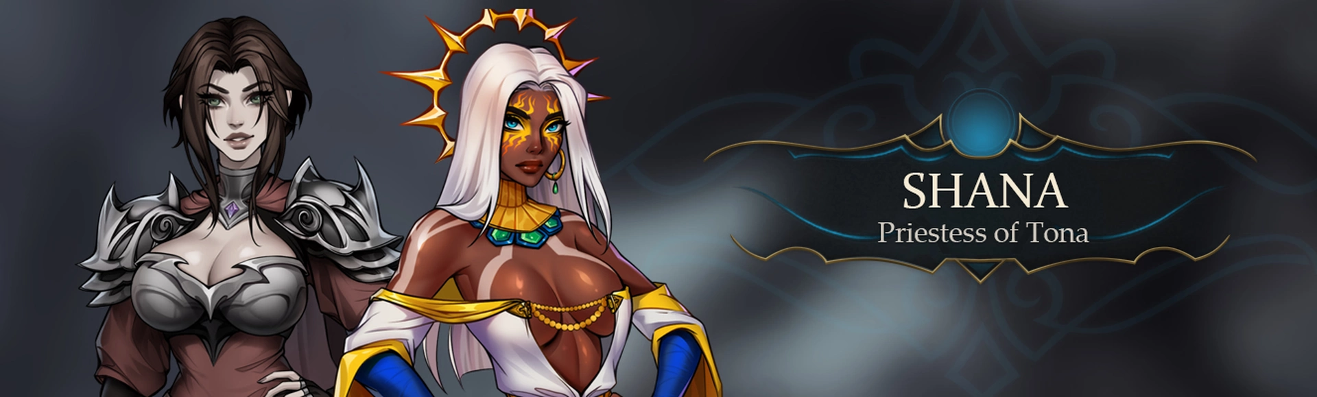 Shana - Priestess of Tona Banner