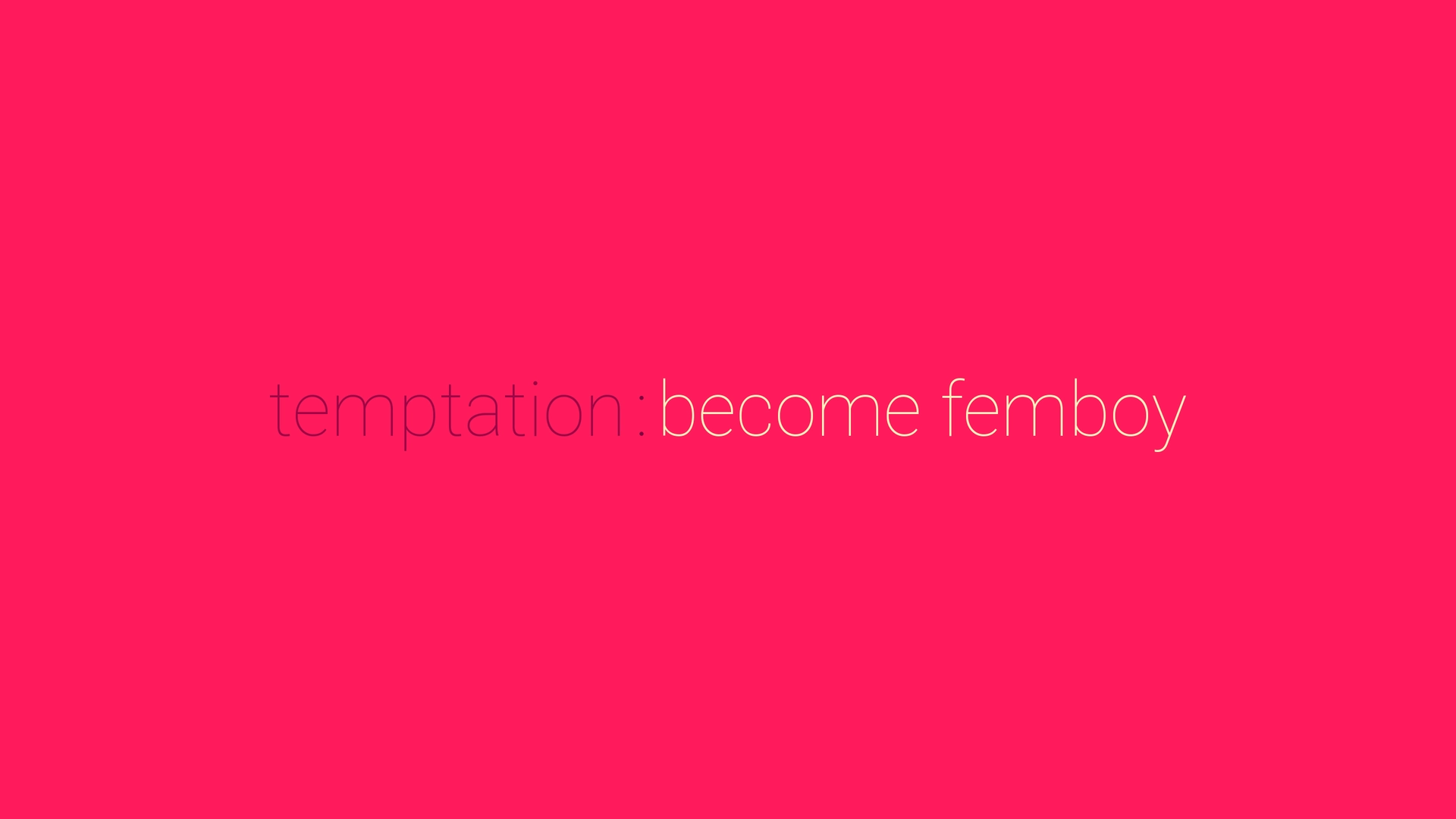 Temptation: Become Femboy Temptation: Become Femboy