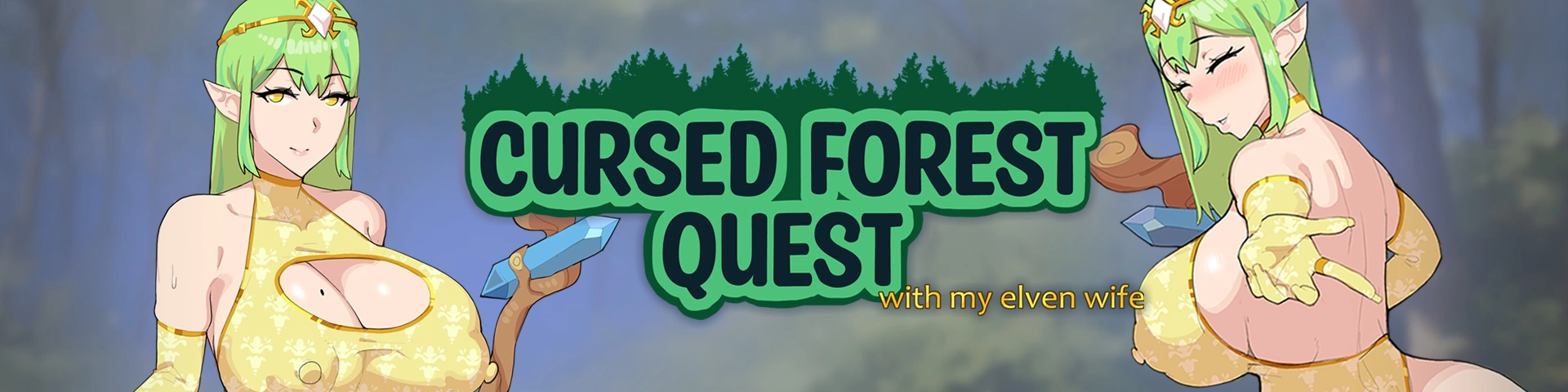 Cursed Forest Quest Banner