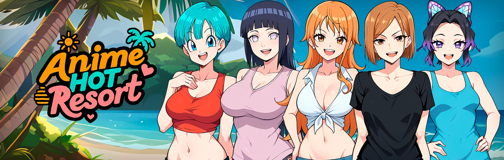 Anime Hot Resort Banner