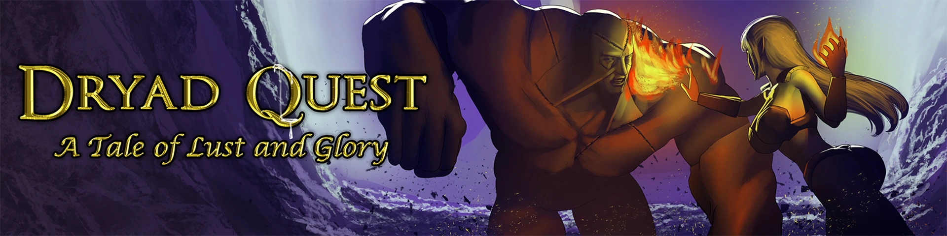 Dryad Quest RPG: A Tale of Lust and Glory Banner