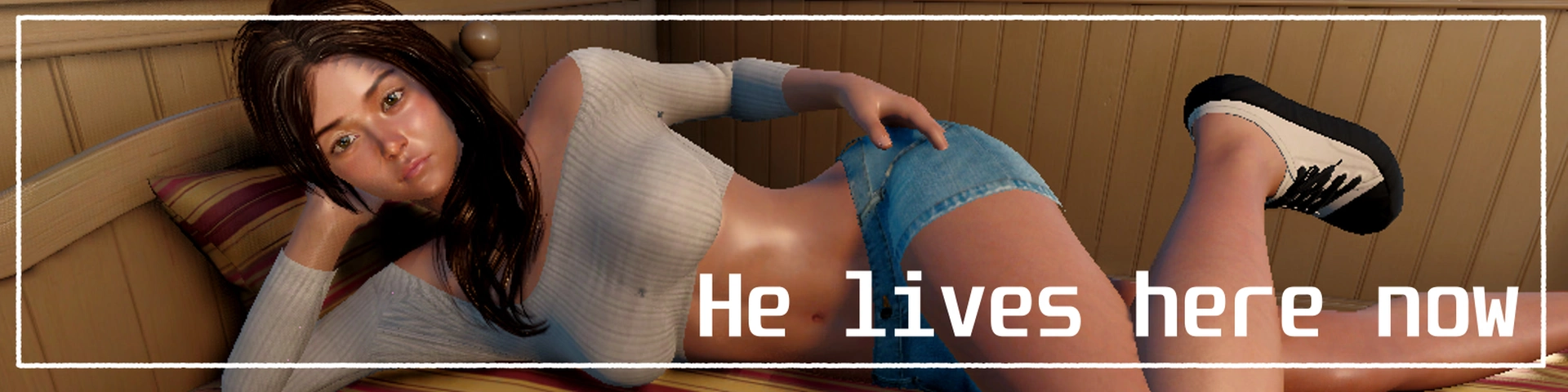 He Lives Here Now Banner