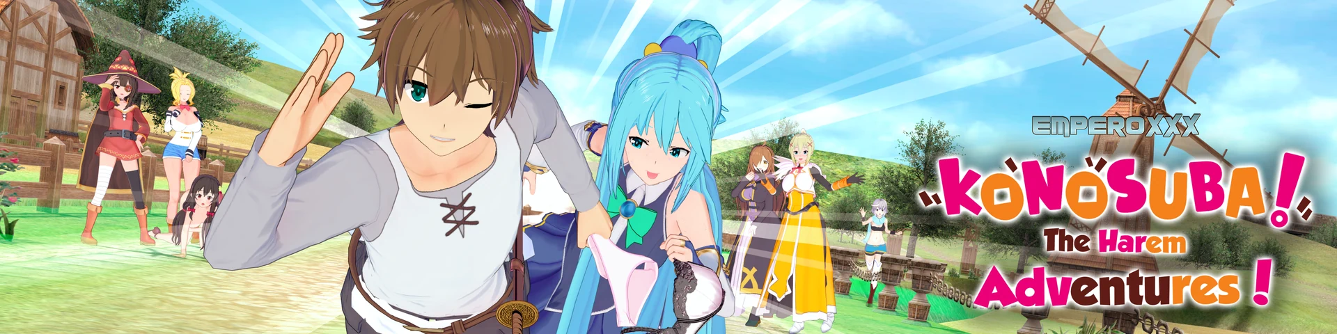 KonoSuba - The Harem Adventures Banner