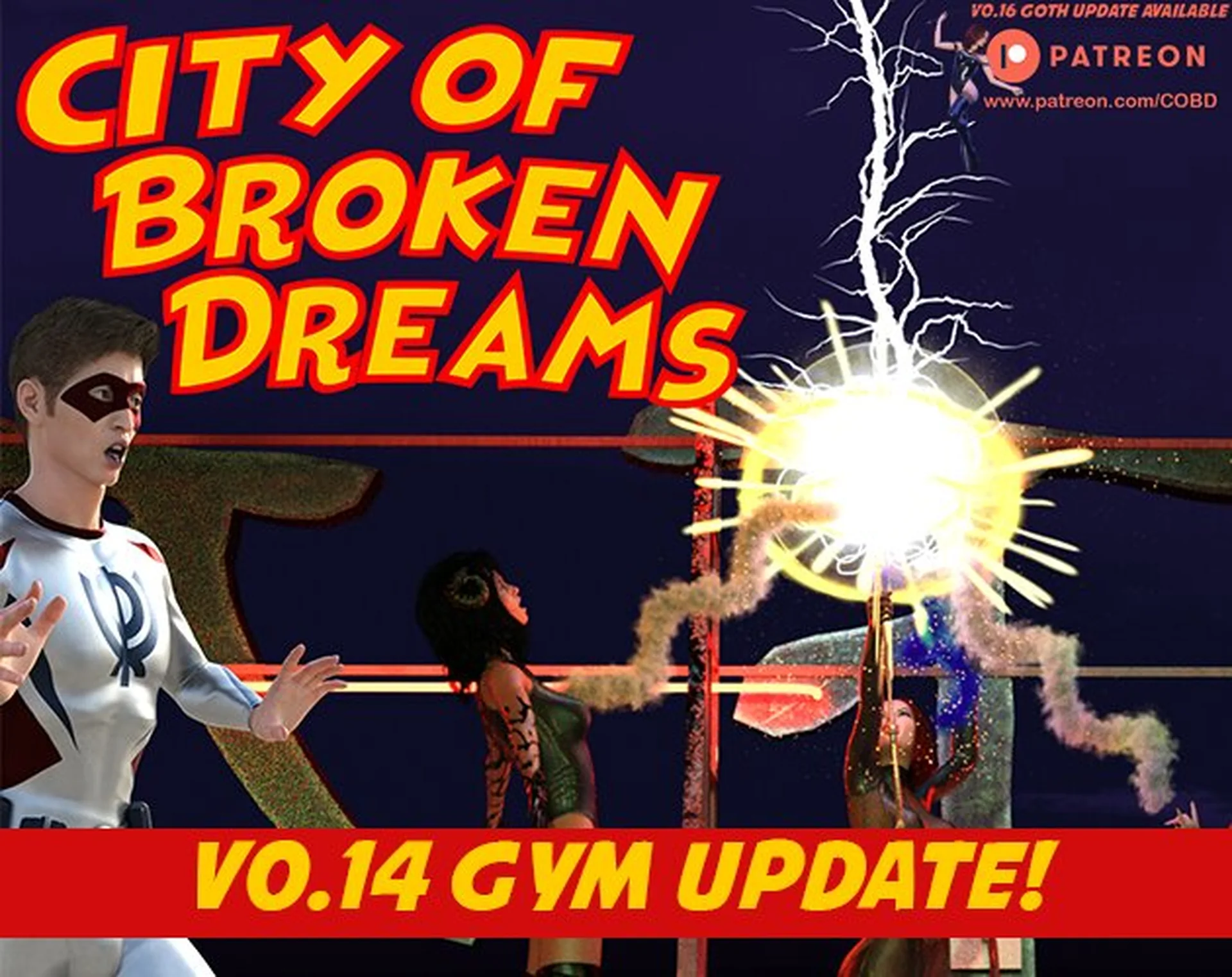City of Broken Dreams: A Superhero Femdom RPG City of Broken Dreams: A Superhero Femdom RPG