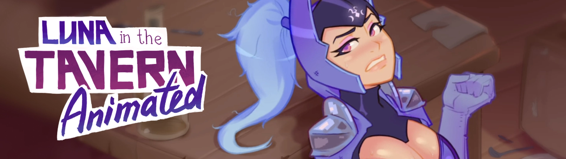Luna in the Tavern: Animated Banner
