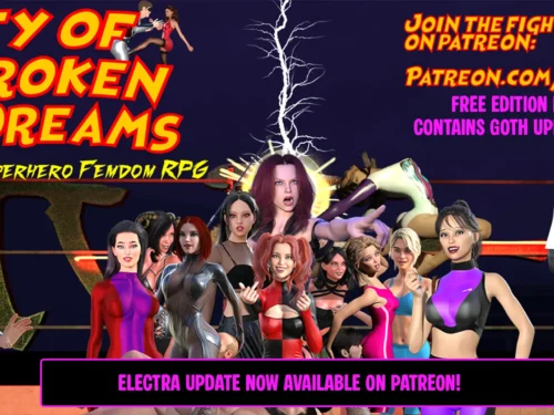 City of Broken Dreams: A Superhero Femdom RPG