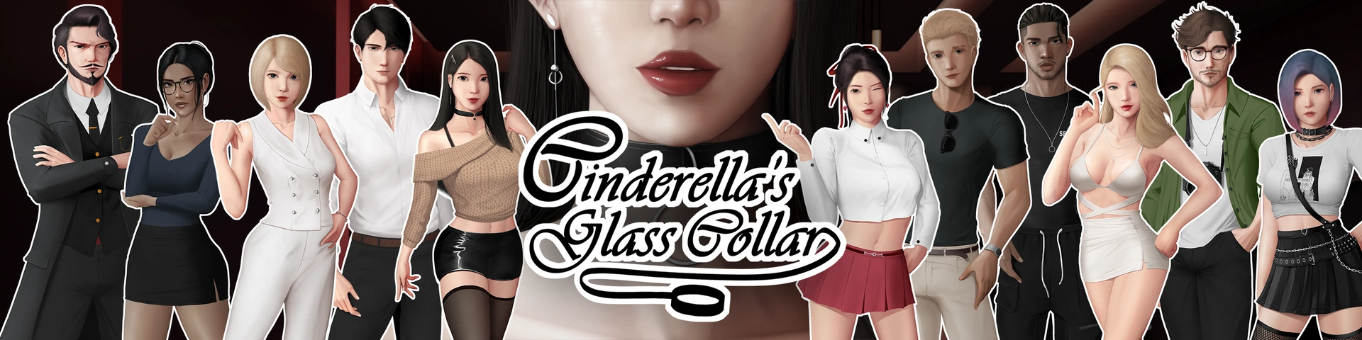 Cinderella's Glass Collar Banner