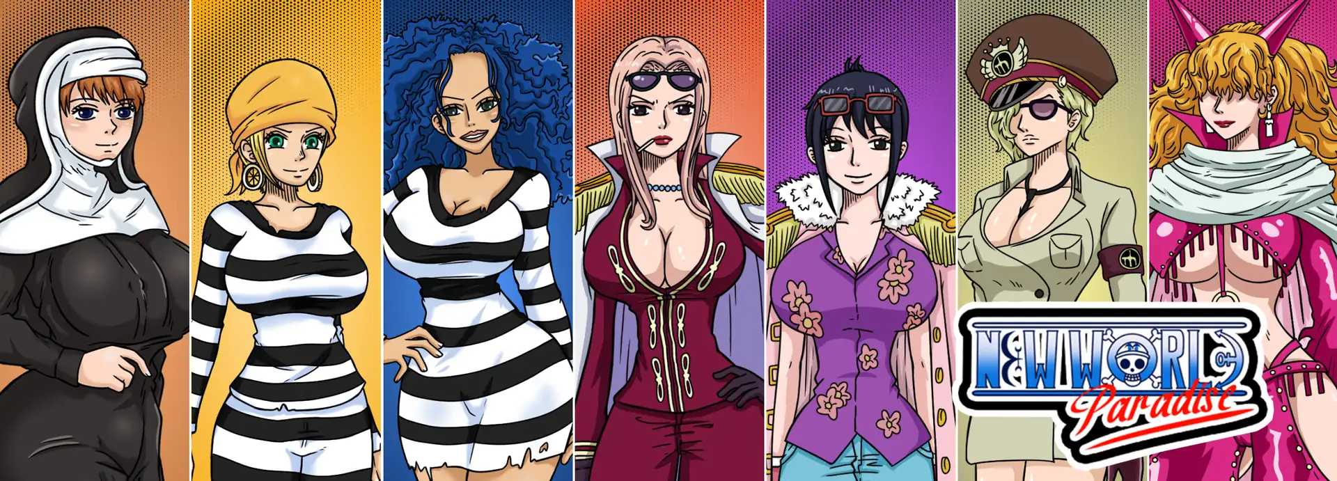 New World Paradise Banner