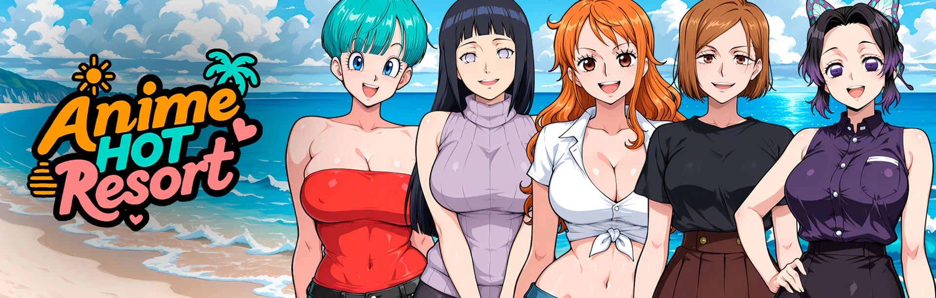 Anime Hot Resort Banner