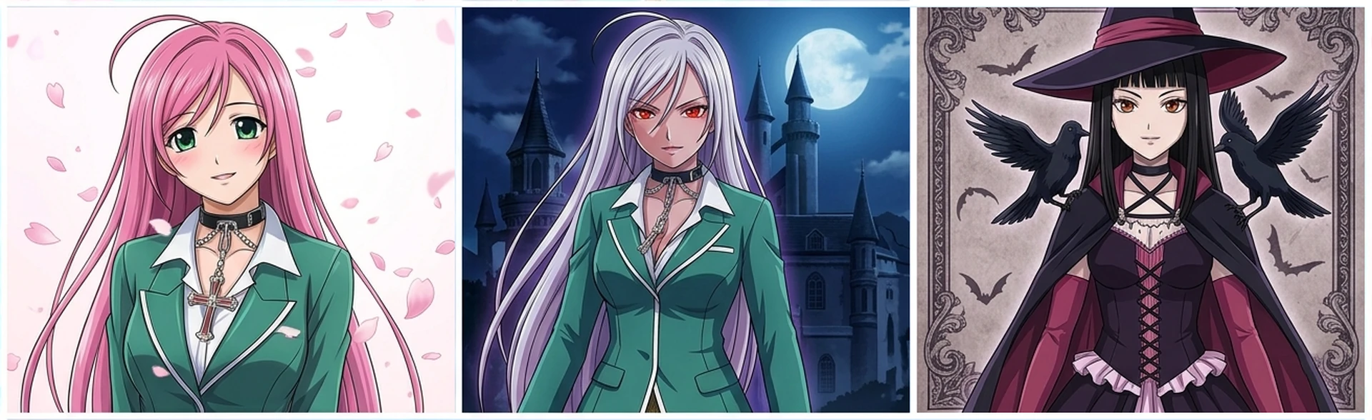 Rosario + Vampire: My Life Among Yokai Banner