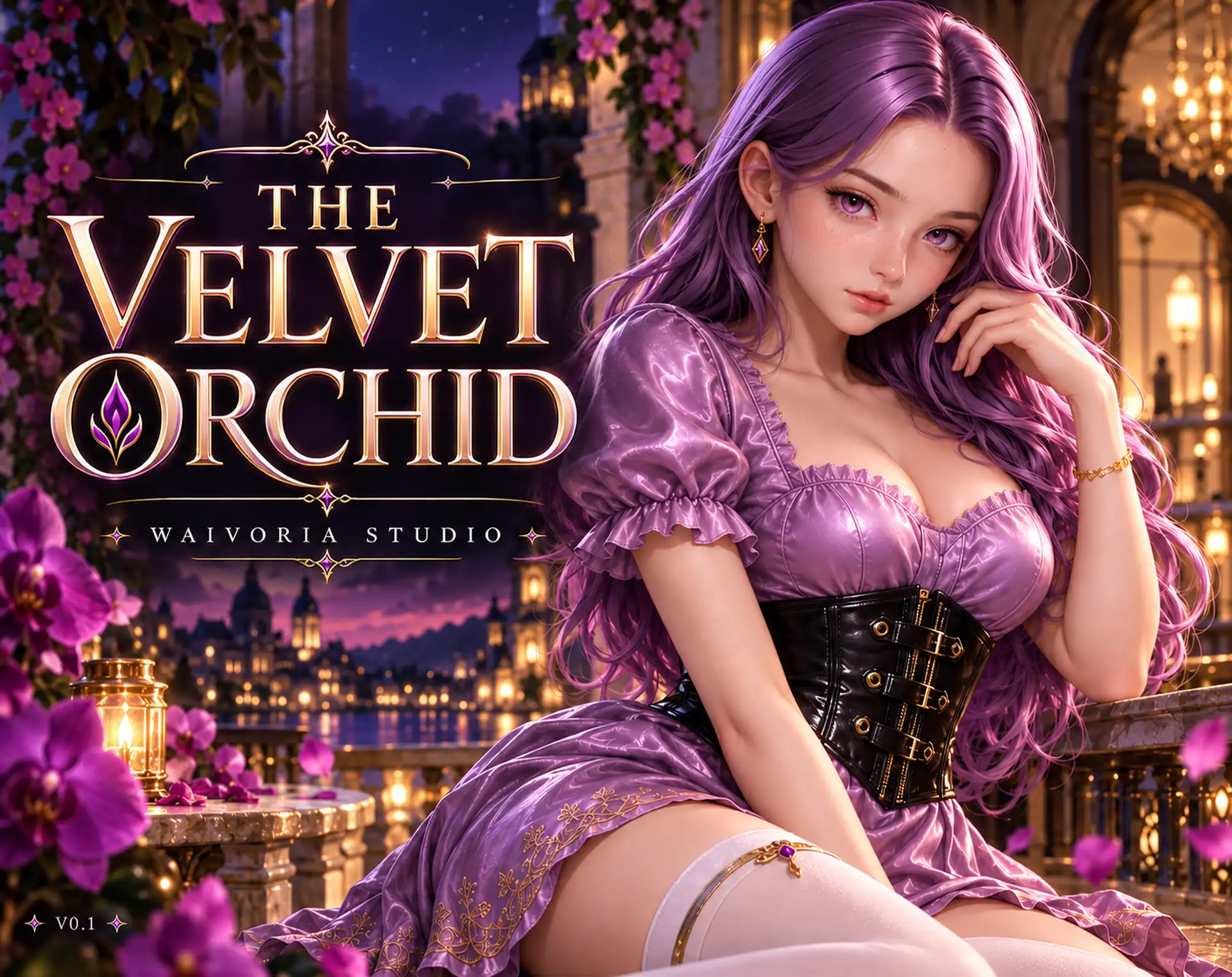 The Velvet Orchid