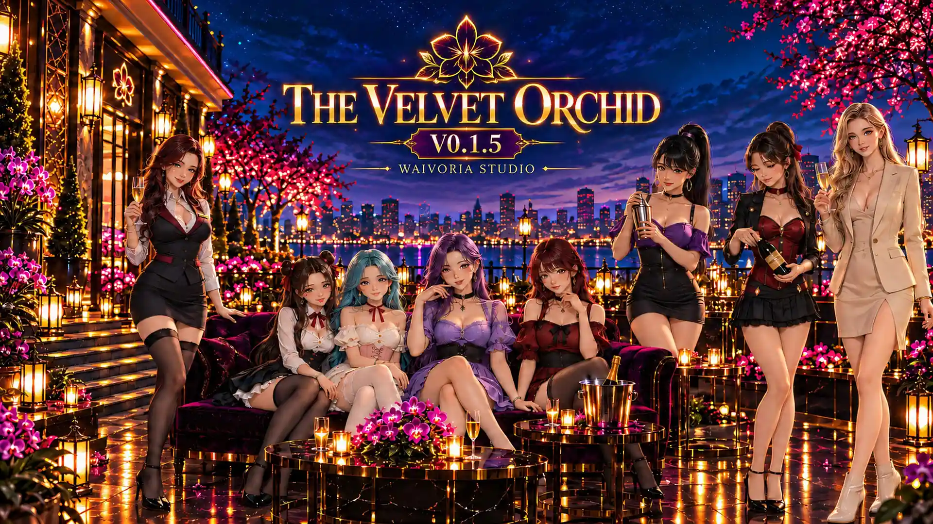The Velvet Orchid